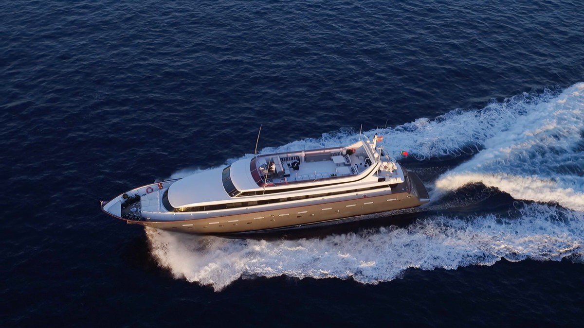OCEAN GLASS Yacht Charter Details, Mondo Marine 120 CHARTERWORLD